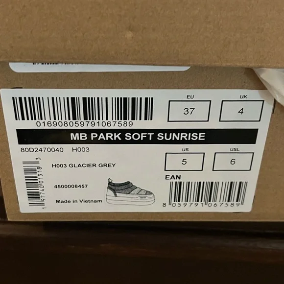 Moon Boot Boots Park Soft Sunrise Sneakers Shoes Women’s Size 6 - Picture 15 of 15